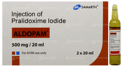 Aldopam 500 MG Injection 20 ML Aldopam 500 MG Injection 20 ML